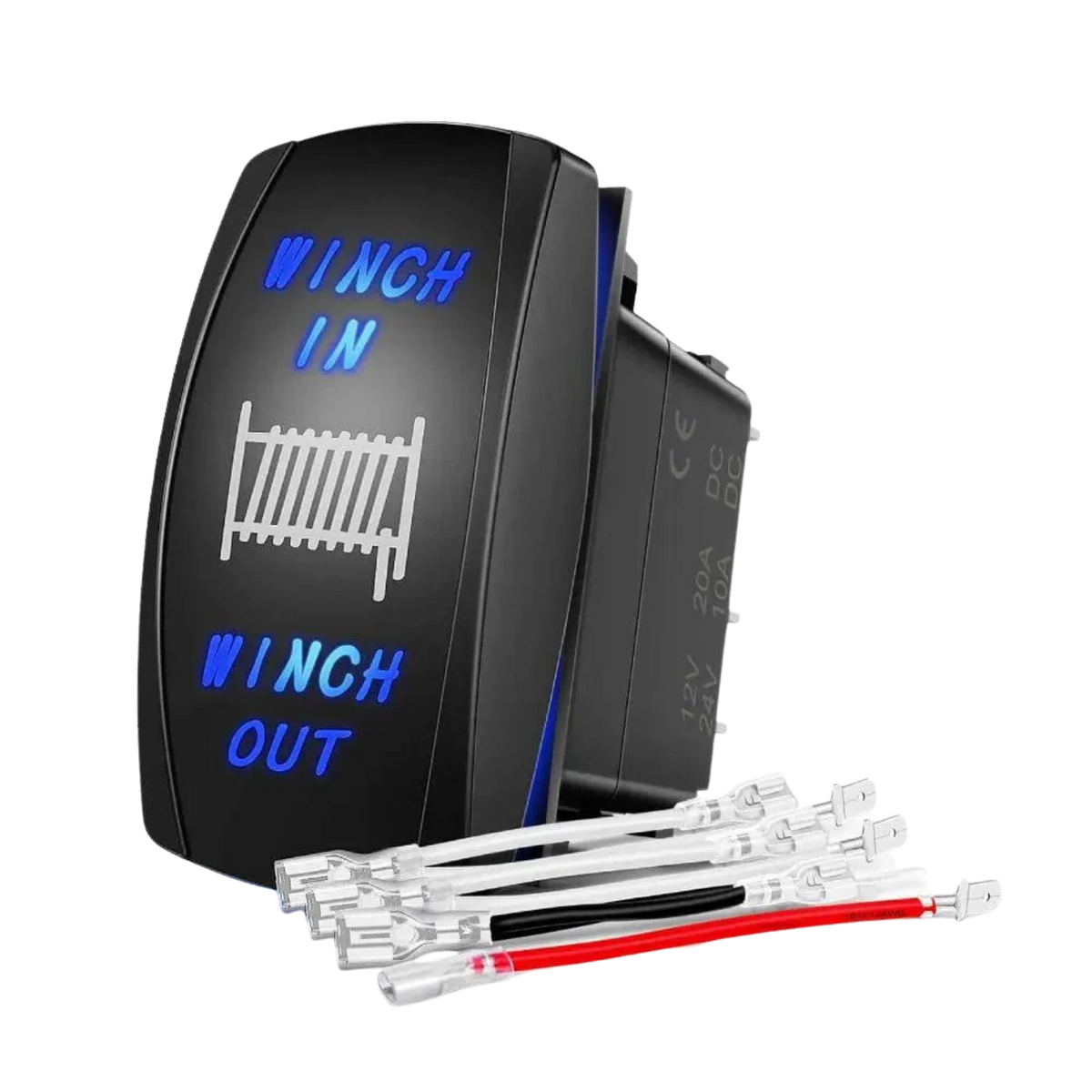 LED Wippschalter Einbauschalter Ein/Aus Schalter 12-24V Wasserdicht Auto Boot