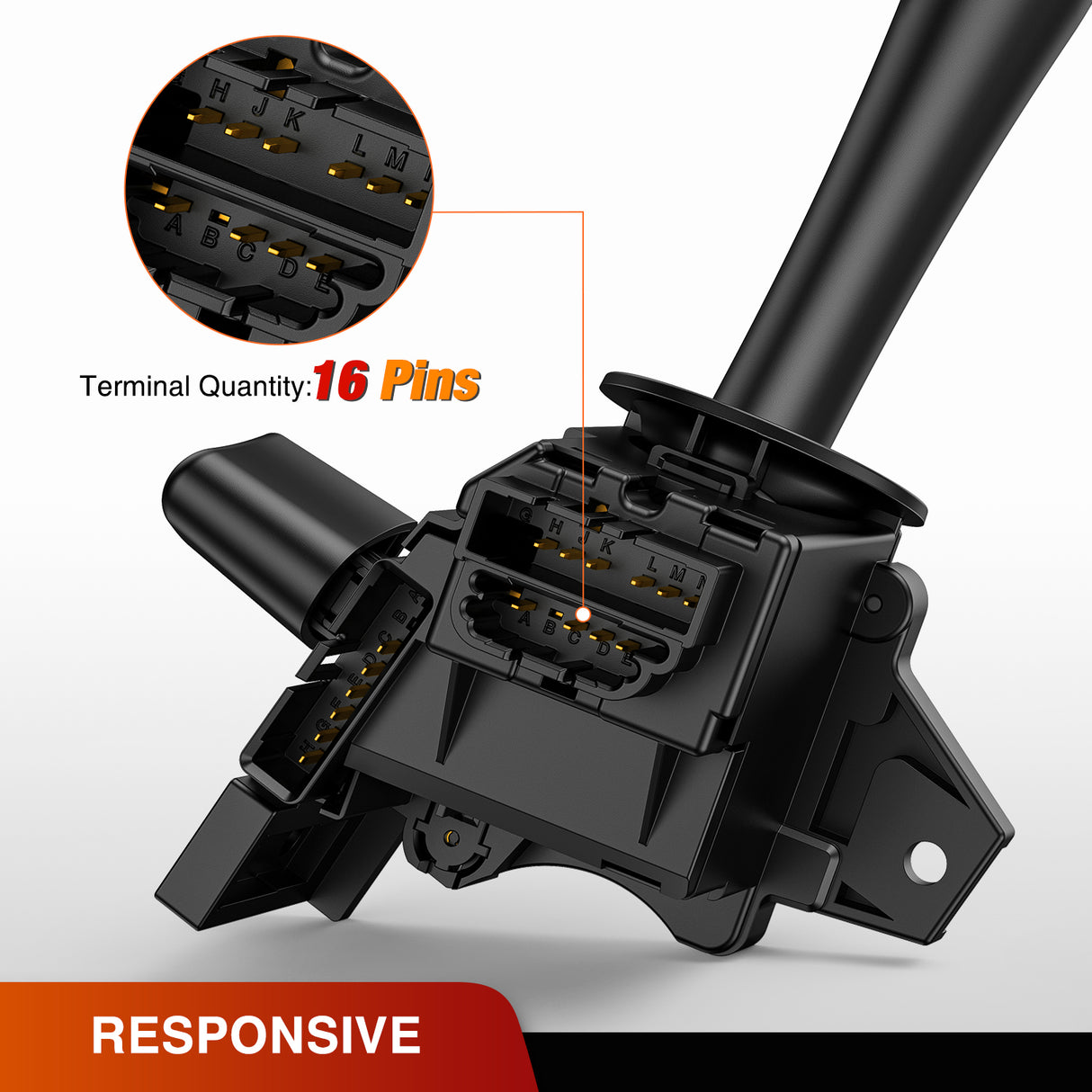 Rocker Switch Turn Signal Switch Compatible with 2006 2007 2008 2009 2010 2011 2012 2013 Chevy Impala 2014-2016 Impala Limited 2006-2007 Monte Carlo Windshield Wiper Combination Switches