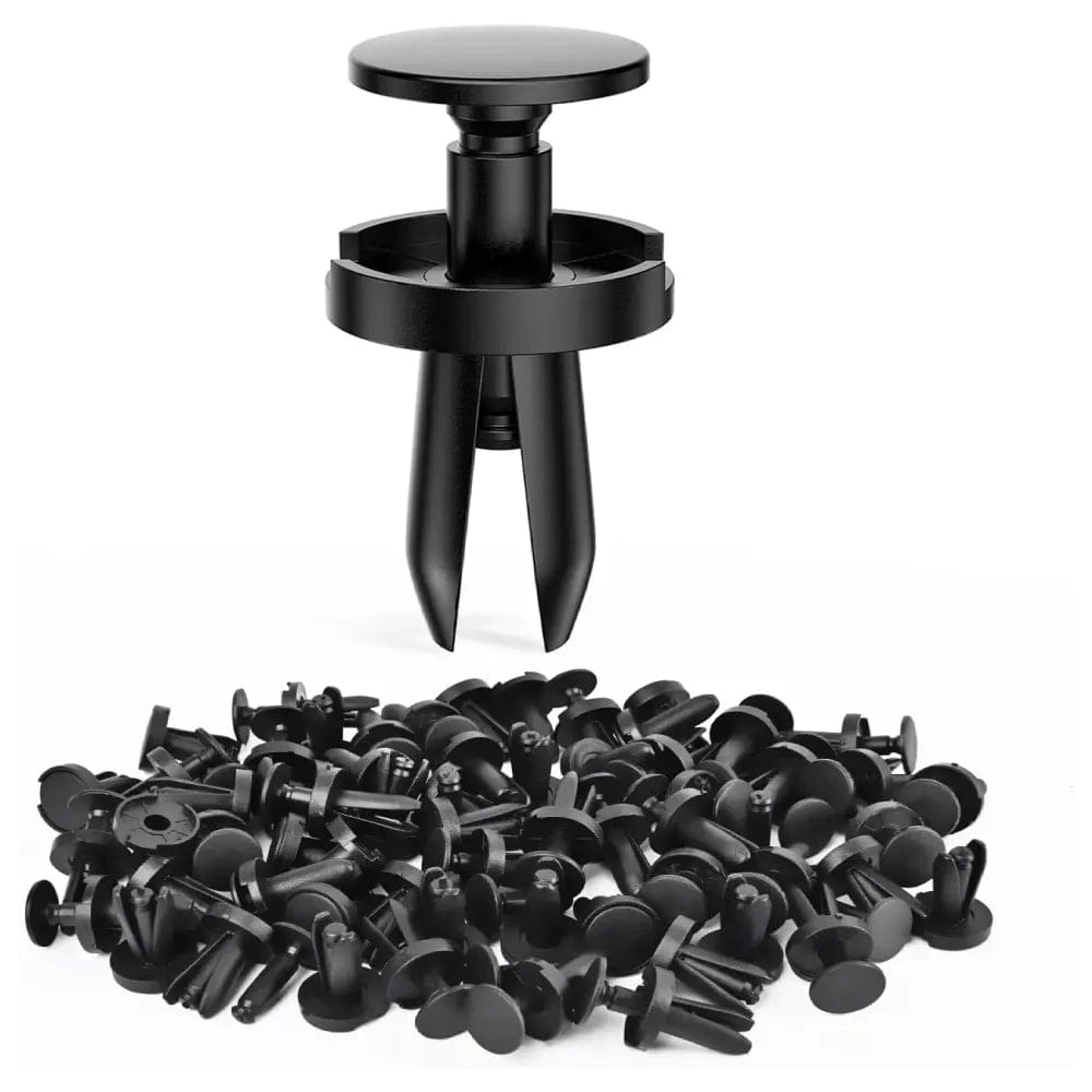 retainer clips 100 Pcs Head 18.5mm Hole 8mm Push-Type Fender Liner Retainer Clips Replacement for Chrysler 6504521, 04575412AF Jeep Liberty Grand Caravan Dodge Charger Grand Caravan