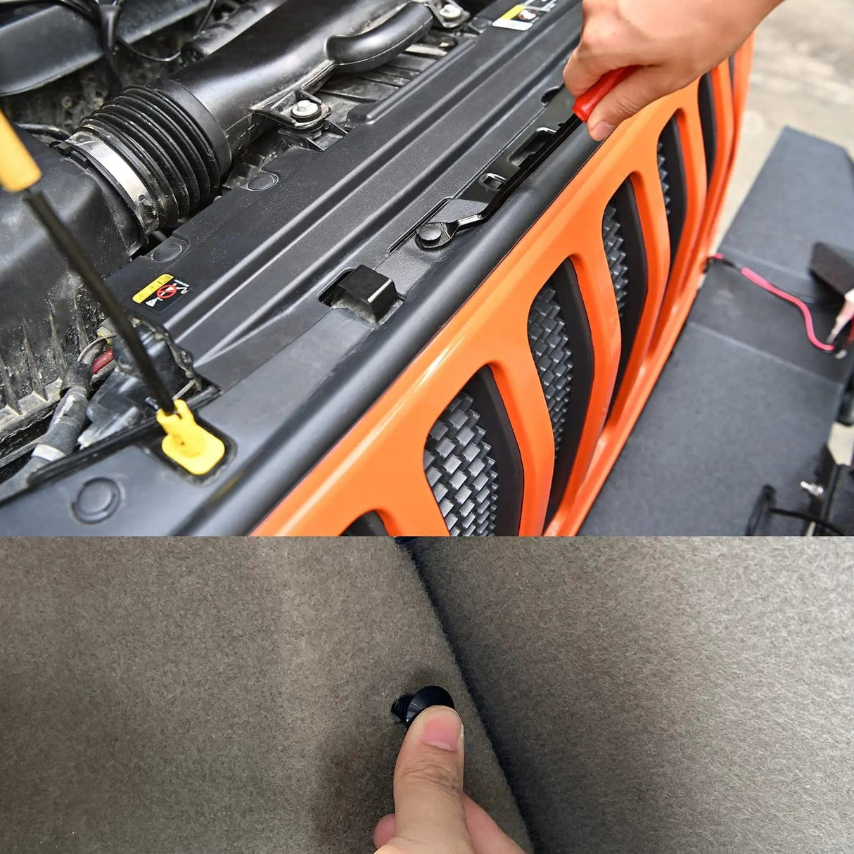 retainer clips 100 Pcs Hole 7mm 8mm 10mm Car Retainer Clips Nylon Push Expansion Screws Replacement Kit, Bumper Fastener Rivet Clips for Honda, Acura, GM, Ford, Chrysler