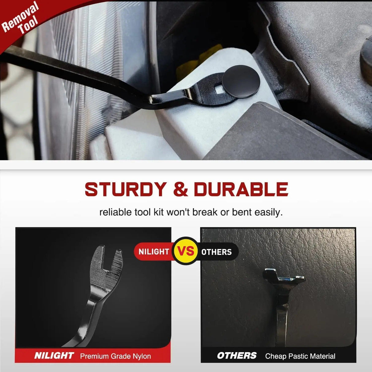 retainer clips 100 Pcs Hole 7mm 8mm 10mm Car Retainer Clips Nylon Push Type Bumper Fastener Rivet Clips for Subaru 90914-0007, 90913-0067, 90914-0051