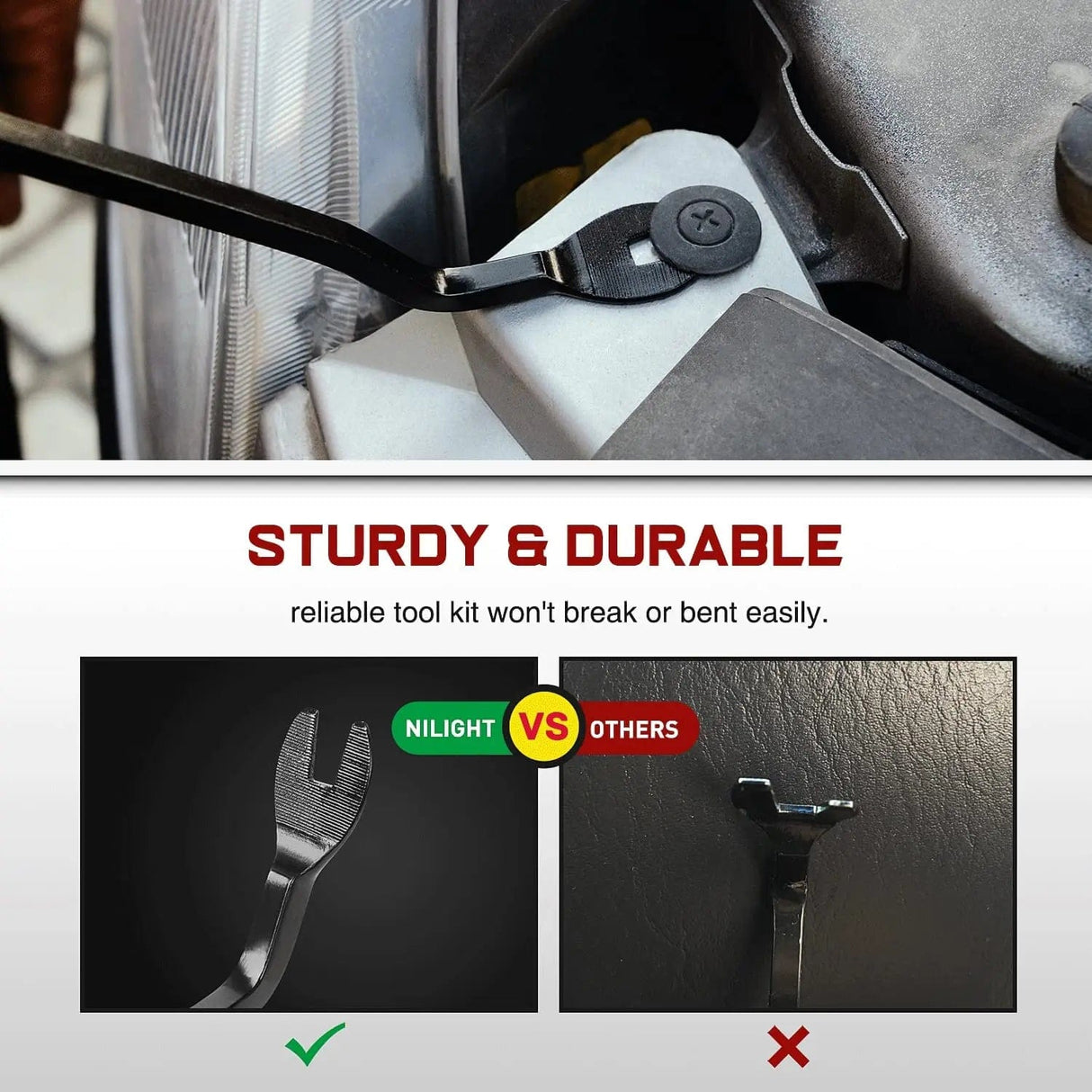 retainer clips 100 Pcs Hole 7mm 9mm Car Retainer Clips Push Type Bumper Fastener Rivet Clips for Lexus Toyota GM