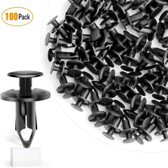 100 Pcs Hole 8.6mm Car Push Retainer Clips Kits For GM Ford