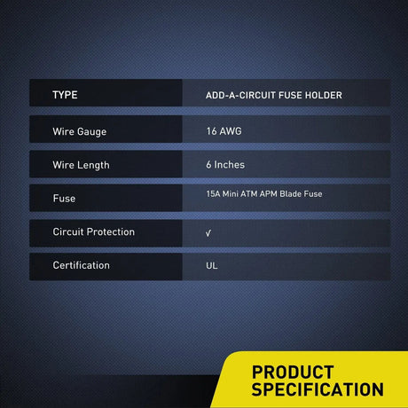 fuse 10Pcs Add-A-Circuit Fuse Holders