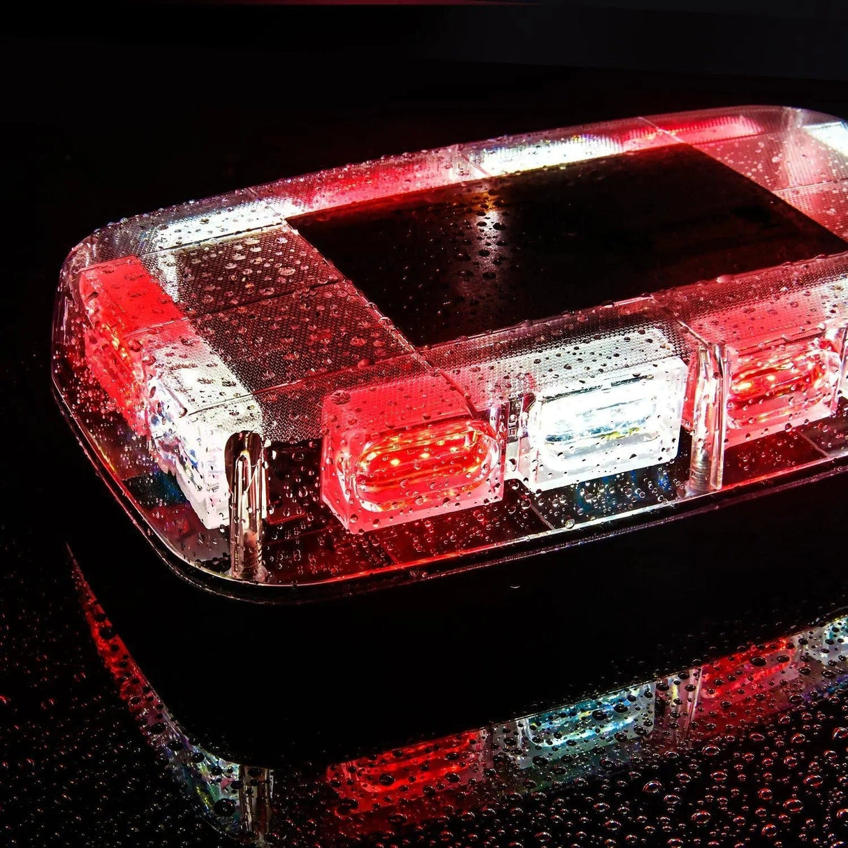 Roof Top strobe light 12 Inch 48 Leds Roof Top Red White Emergency Strobe Light