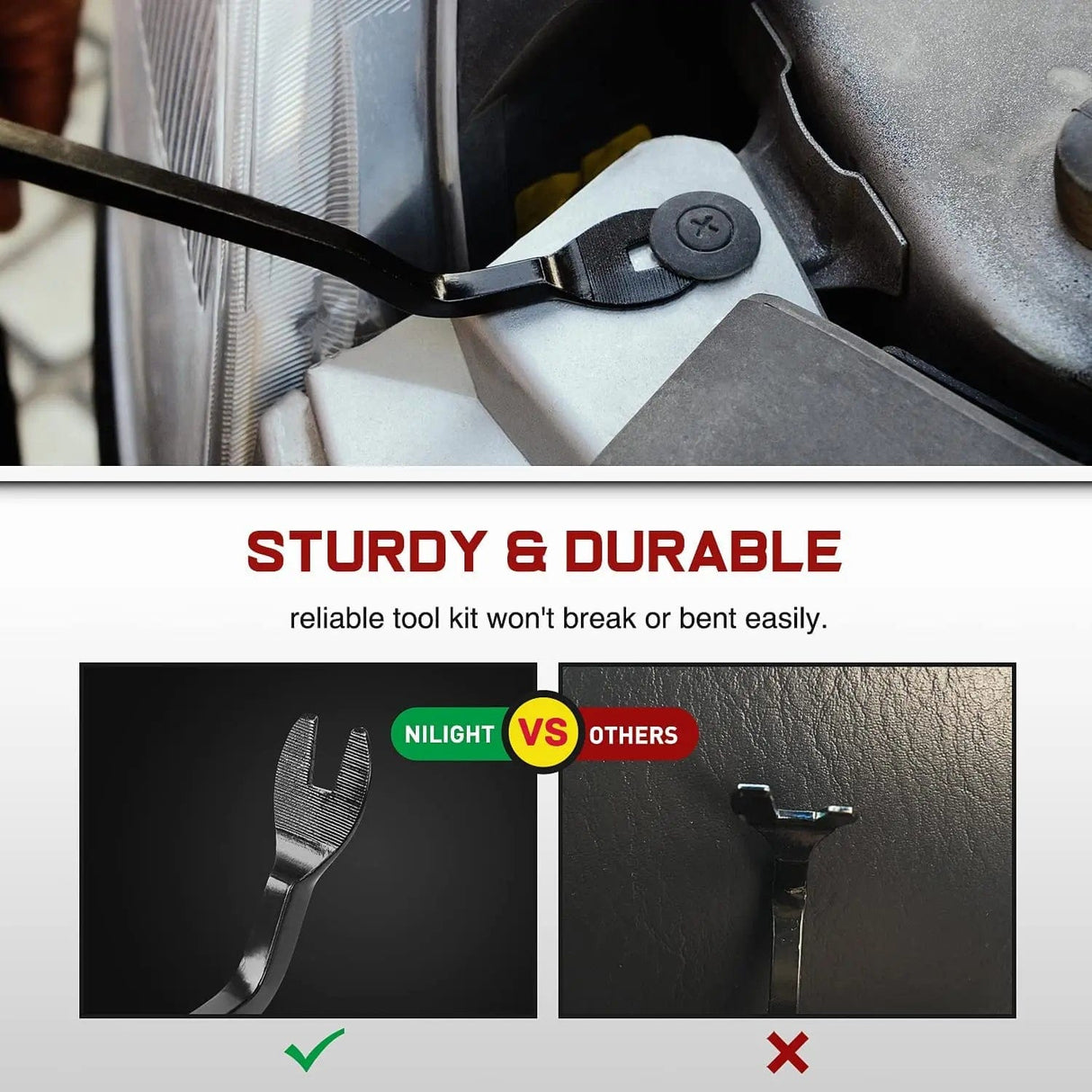 retainer clips 120 Pcs Hole 6mm 7.6mm 8mm 8.8mm 10mm Car Retainer Clips Fastener Remover Expansion Screws Replacement Kit Bumper Push Rivet Clips for GM Ford Honda Chrysler