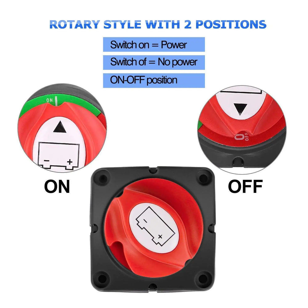 Accessories 12V-48V DC Battery Disconnect Switch