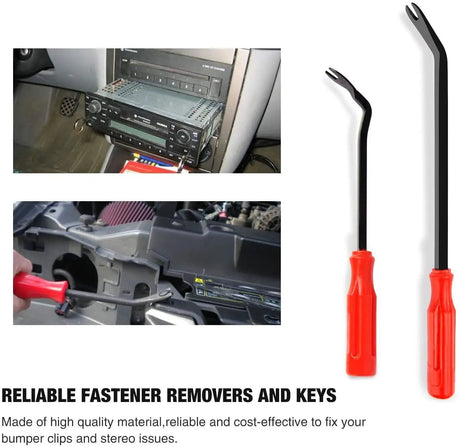 retainer clips 13 Pcs Trim Removal Tool Set Red