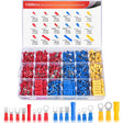 Connectors Assortments 1500Pcs Electrical wire terminal crimp connectors