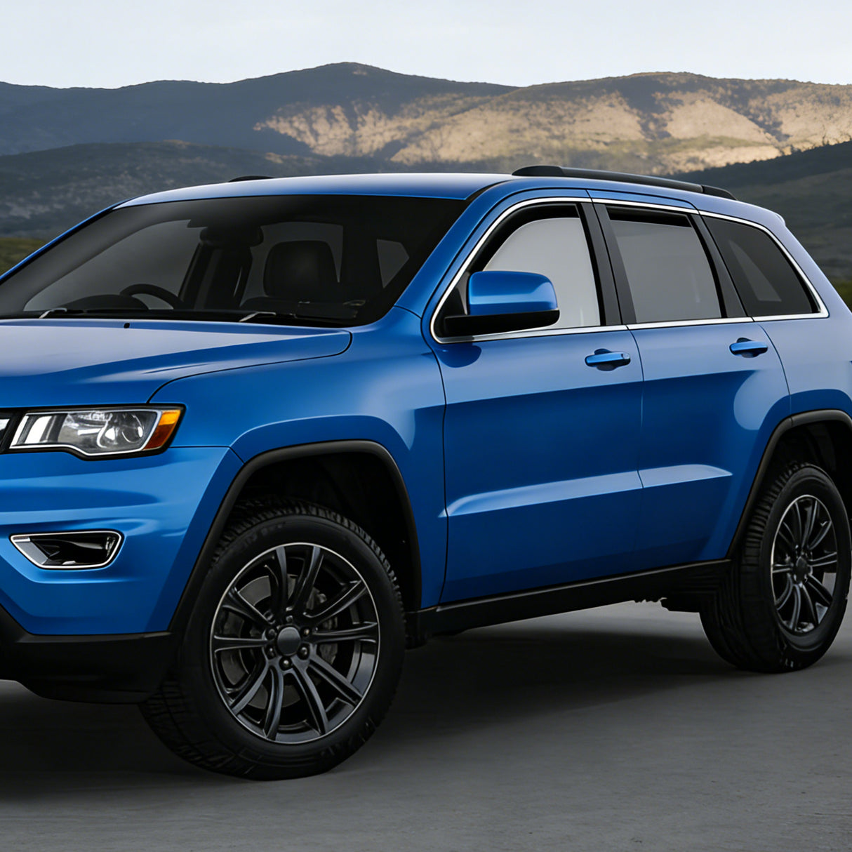 2011 2012 2013 2014 2015 2016 2017 2018 2019 2020 Jeep Grand Cherokee Rain Guards Acrylic 4Pcs