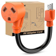 RV Parts 15Amp to 30Amp RV Power Adapter Cord