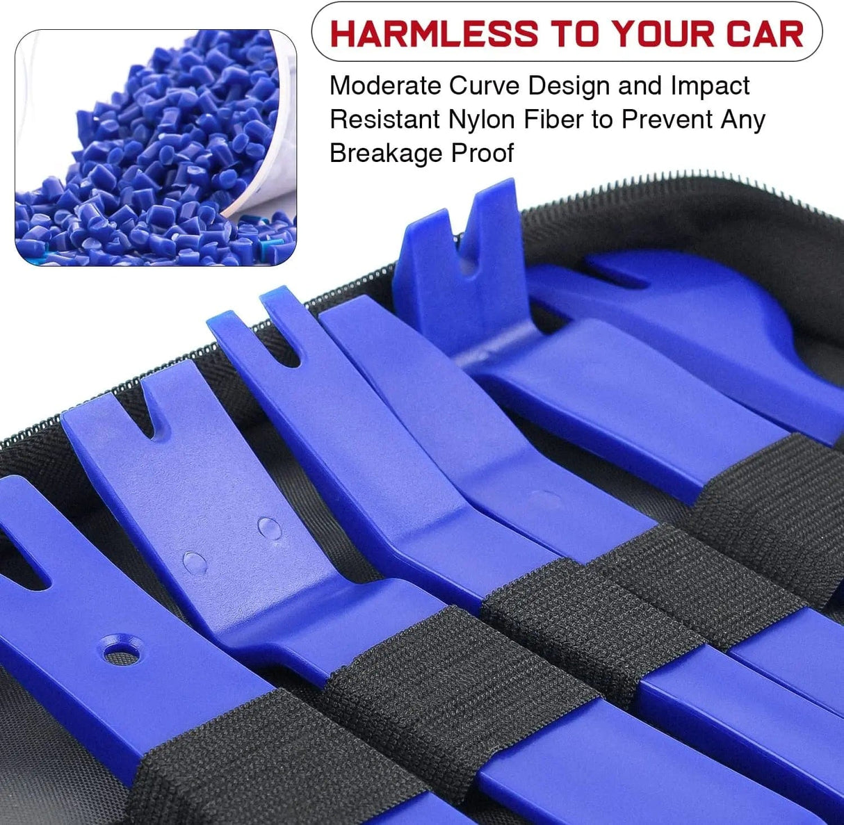 retainer clips 19 Pcs Auto Trim Removal Tool Set Blue