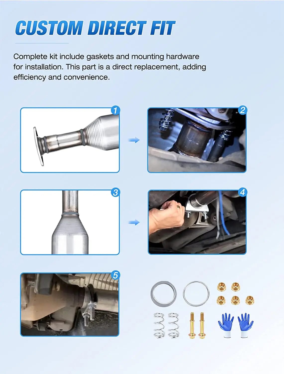 Catalytic Converter 1997 1998 1999 2000 2001 Honda CRV 2.0L Catalytic Converter