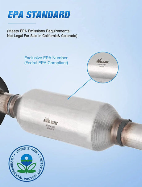 Catalytic Converter 1997 1998 1999 2000 2001 Toyota Camry 2.2L & 1999 2000 2001 Solara 2.2L Catalytic Converter