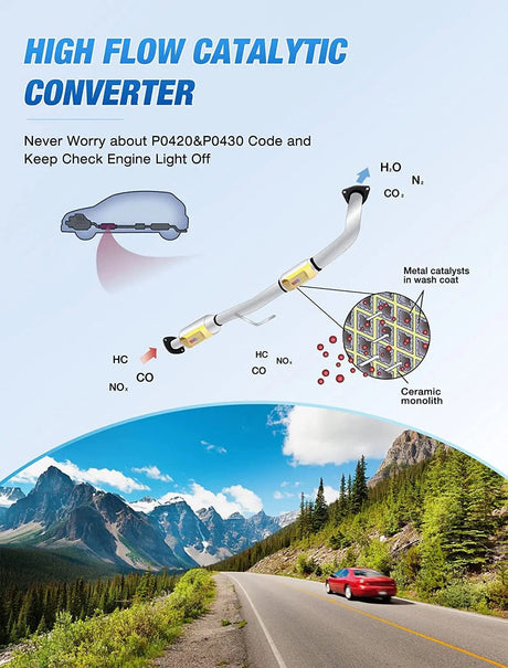 Catalytic Converter 1997 1998 1999 2000 2001 Toyota Camry 2.2L & 1999 2000 2001 Solara 2.2L Catalytic Converter