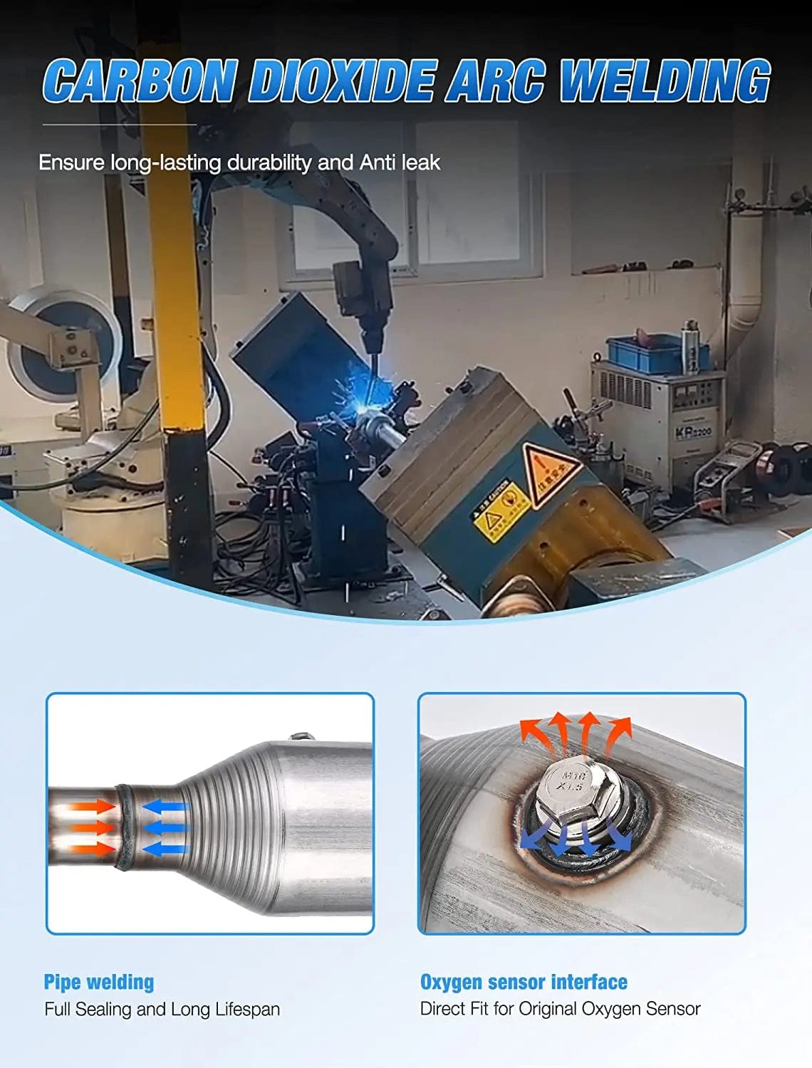 Catalytic Converter 1998 1999 2000 2001 2002 Honda Accord 2.3L Catalytic Converter