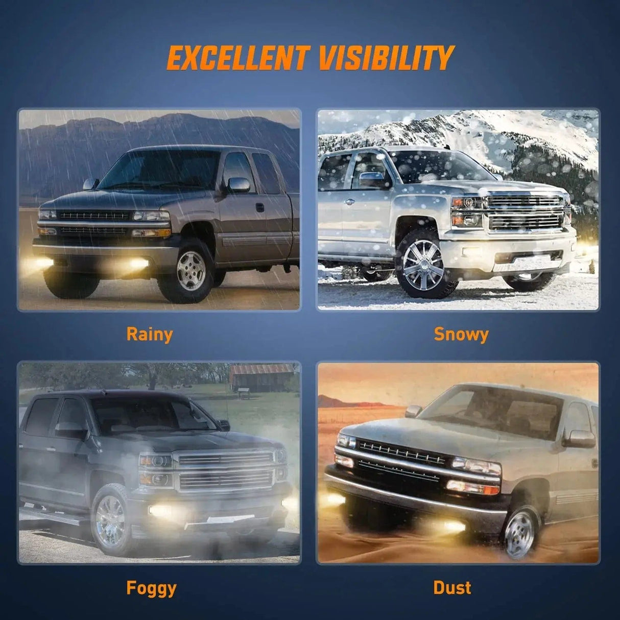 Fog Light Assembly 1999 2000 2001 2002 Chevy Silverado 1500 2500 2001 2002 Chevy Silverado 3500 2000 2001 2002 2003 2004 2005 2006 Chevy Suburban Tahoe Fog Light Assembly Clear Lens