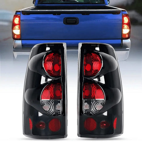 Taillight Assembly 1999 2000 2001 2002 2003 2004 2005 2006 2007 Chevy Silverado 1500 2500 3500 1999 2000 2001 2002 GMC Sierra Tail light Assembly