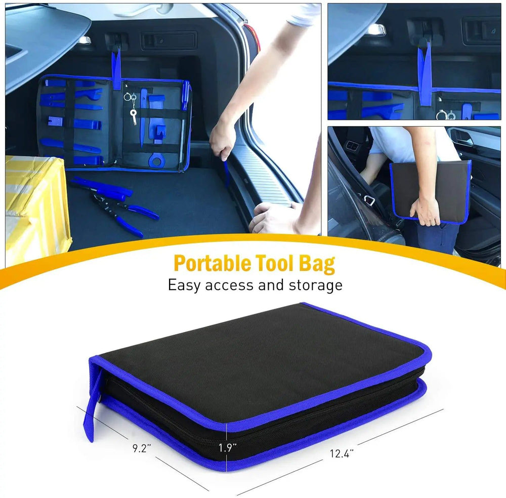 retainer clips 19Pcs Trim Removal Tool Kit Blue