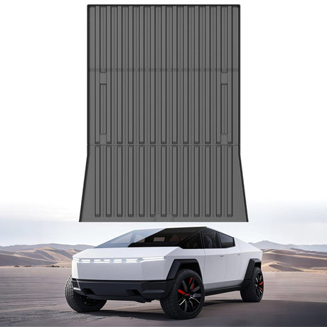 trunk Truck Bed Mat for Tesla Sybertruck 2023 2024 2025 6FT, 3D Anti-Slip, Thick and Durable, All Weather Custom Fit TPE Trunk Bed Liner