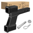 Trailer Hitch 2 Inch Trailer Dual Hitch Receiver with 2 & 6Inch Rise or Drop