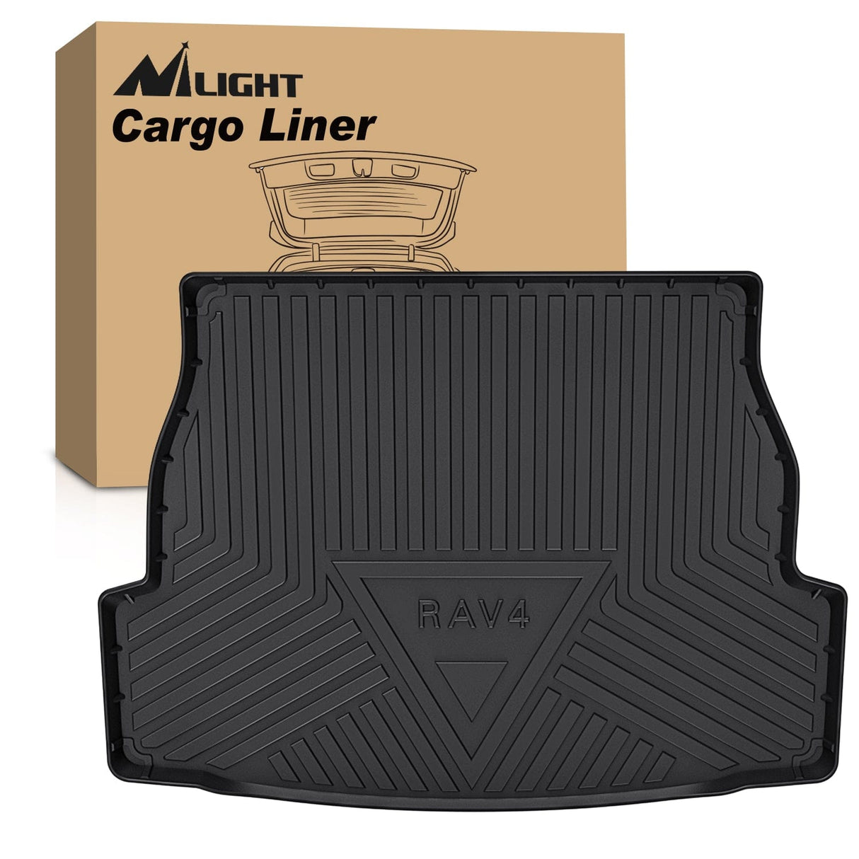Cargo Mats 2019 2020 2021 2022 2023 2024 2025 Toyota RAV4 Cargo Mats
