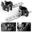Mounting Accessories 2Pcs Motorcycle Tube Clamp Mounting Brackets 0.7 to 1.2Inch Round Tube