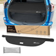 Trunk Cargo Cover Trunk Cargo Cover with Storage Net for Toyota RAV4 Accessories 2013-2018