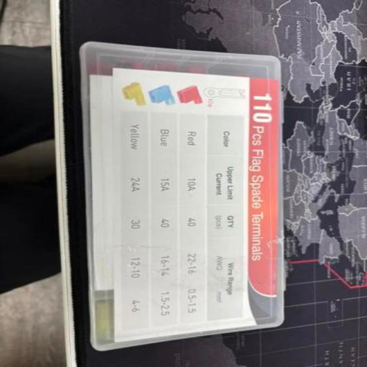 110Pcs Nylon Flag Spade Terminals (25% OFF Final Checkout)