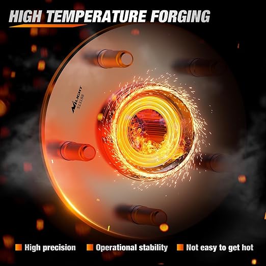 Nilight Front Wheel Bearing Hub Assembly for GMC Envoy XL XUV 2002 2003 2004 2005 2006 2007 2008 2009, Chevy Trailblazer EXT SSR Olds Bravada Isuzu Ascender Buick Rainier with 6-Lug, OEM 513188