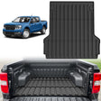 Truck Bed Mat 4.5ft Rubber Short Bed For 2022 2023 2024 Ford Maverick (Hybrid & Gas Model)