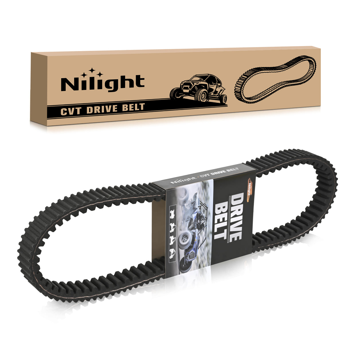 Nilight Drive Belt 3211149 Replacement for Polaris Ranger Extreme Badass CVT Drive Belt Fit for 2013-2019 Polaris Ranger XP 900 1000, 570, Crew 900 ACE 325 Models and More, EPS, Premium, Deluxe,1 Pack