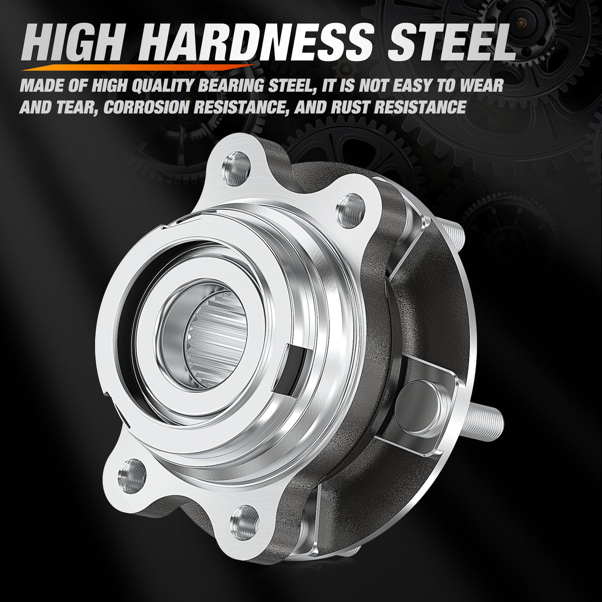 Nilight Front Wheel Hub Bearing Assembly for Nissan Altima 2007-2013 2014 2015 2016 2017 2018, Murano 2009-2018, Maxima 2009-2019, Pathfinder 2013-2019, Infiniti QX60 2013-2017, OEM 513296