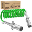 Accessories 15ft 7 Way to 6 Way Trailer Plug Adapter