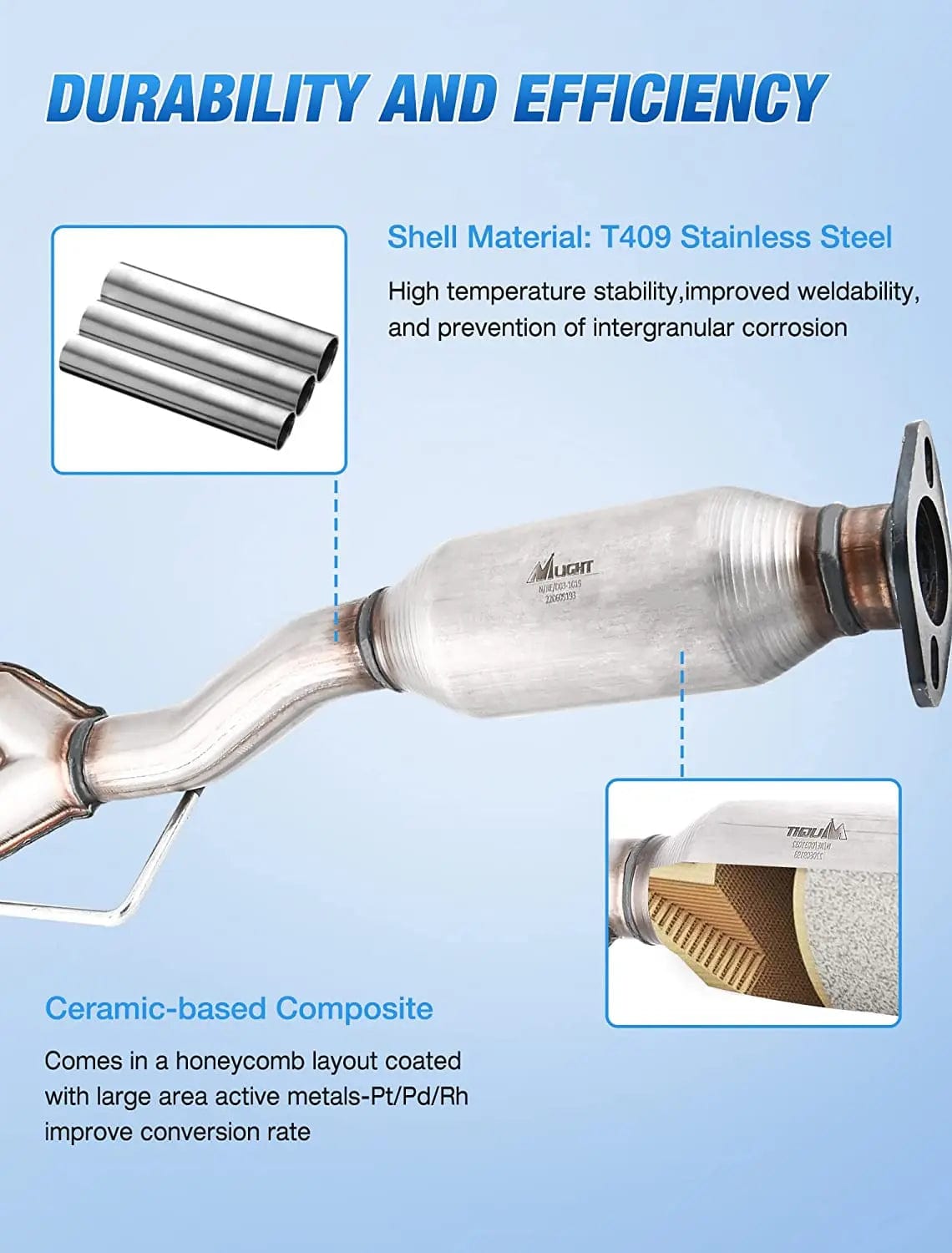 Catalytic Converter 2003 2004 2005 2006 2007 Nissan Murano 3.5L Catalytic Converter