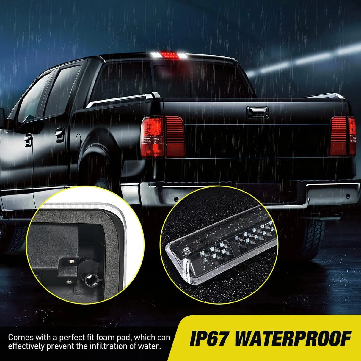 Third Brake Light 2004 2005 2006 2007 2008 Ford F150 Lobo 2007 2008 2009 2010 Ford Explorer Sport Trac Third Brake Light