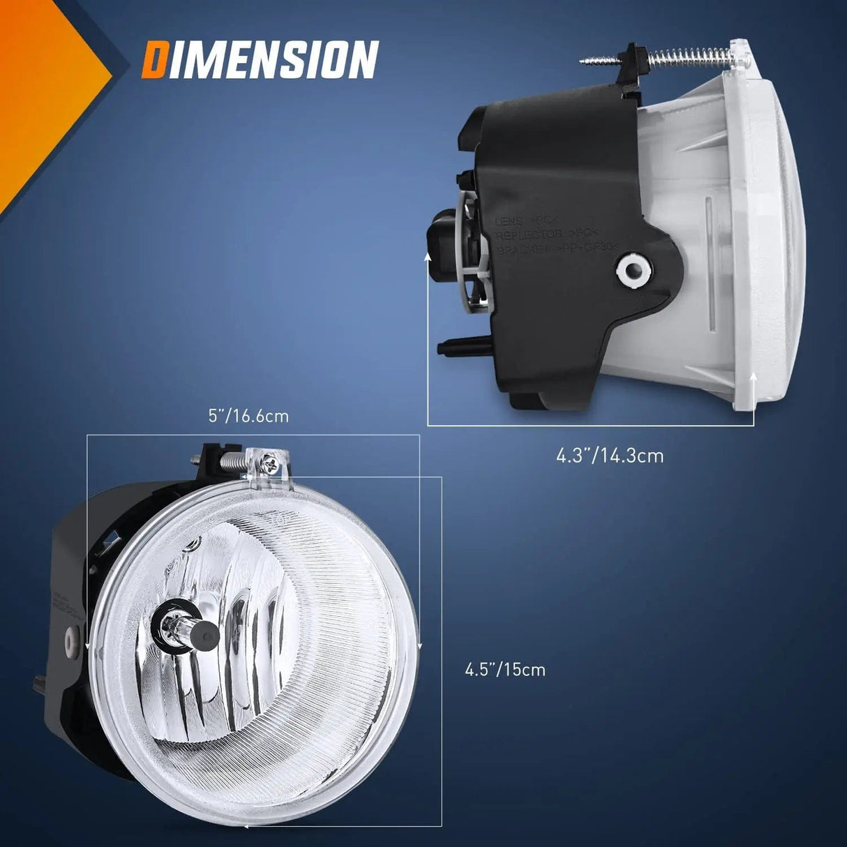 Fog Light Assembly 2005 2006 2007 2008 2009 2010Dodge Grand Cherokee 2007 2008 2009 Durango 2007 2008 2009 Chrysler 300 SRT8 Aspen 2005 2006 2007 2008 2009 Dodge Dakota 2006 2007 2008 2009 2010 Commander 2006 2007 2008 Raider Fog Light Assembly