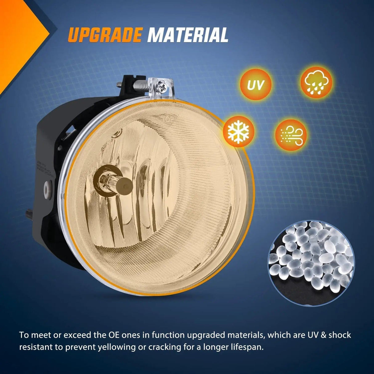 Fog Light Assembly 2005 2006 2007 2008 2009 2010Dodge Grand Cherokee 2007 2008 2009 Durango 2007 2008 2009 Chrysler 300 SRT8 Aspen 2005 2006 2007 2008 2009 Dodge Dakota 2006 2007 2008 2009 2010 Commander 2006 2007 2008 Raider Fog Light Assembly