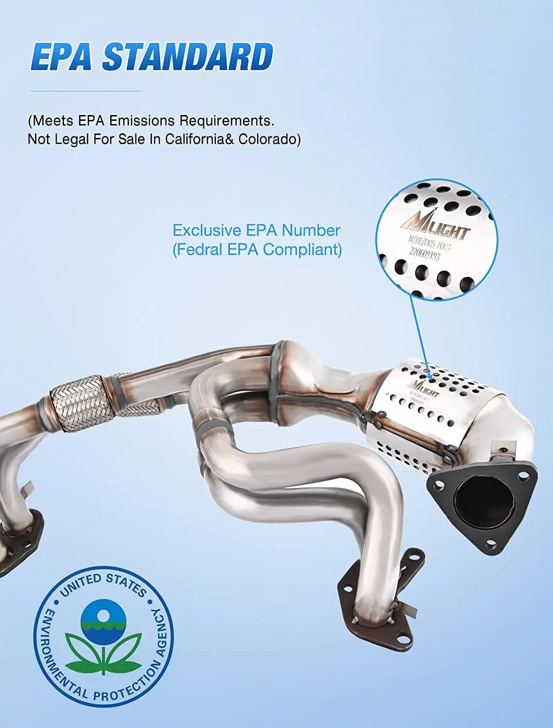 Catalytic Converter 2006 2007 2008 2009 2010 Subaru Forester & 2006 2007 2008 2009 2010 2011 Impreza & 2006 2007 2008 2009 2010 2011 2012 Legacy & 2006 2007 2008 2009 2010 2011 2012 Outback Catalytic Converter