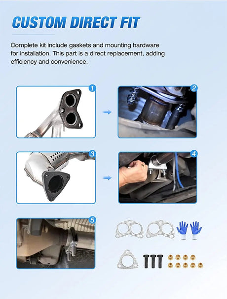 Catalytic Converter 2006 2007 2008 2009 2010 Subaru Forester & 2006 2007 2008 2009 2010 2011 Impreza & 2006 2007 2008 2009 2010 2011 2012 Legacy & 2006 2007 2008 2009 2010 2011 2012 Outback Catalytic Converter