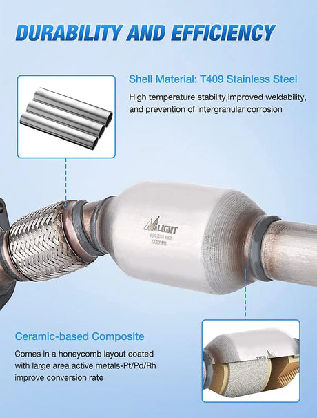 Catalytic Converter 2006 2007 2008 2009 2010 2011 Chevy Impala Monte Carlo 3.5L 3.9L Catalytic Converter