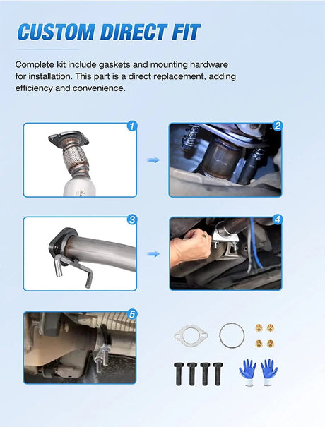 Catalytic Converter 2006 2007 2008 2009 2010 2011 Chevy Impala Monte Carlo 3.5L 3.9L Catalytic Converter