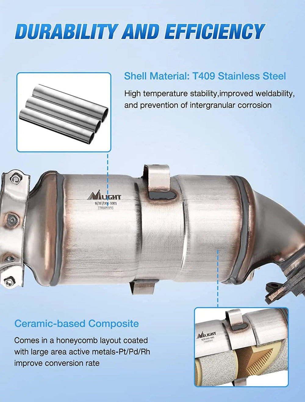 Catalytic Converter 2006 2007 2008 2009 2010 2011 Honda Civic 1.8L L4 Catalytic Converter