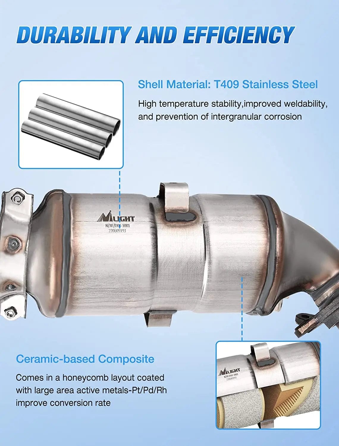 Catalytic Converter 2006 2007 2008 2009 2010 2011 Honda Civic 1.8L L4 Catalytic Converter