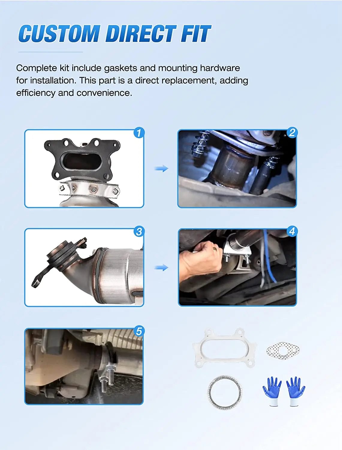 Catalytic Converter 2006 2007 2008 2009 2010 2011 Honda Civic 1.8L L4 Catalytic Converter