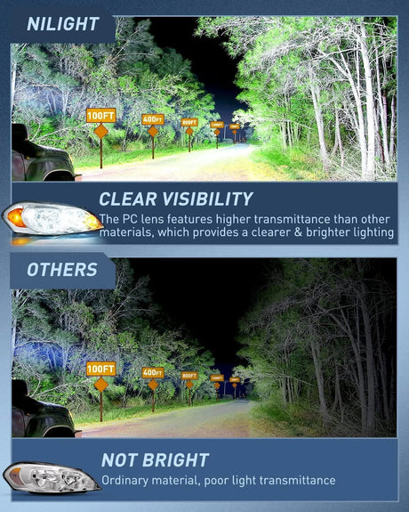 Headlight Assembly 2006 2007 2008 2009 2010 2011 2012 2013  Chevrolet Impala 2014 2015 2016 Impala Limited 2006 2007 Monte Carlo Headlight Assembly Chrome Case Amber Reflector