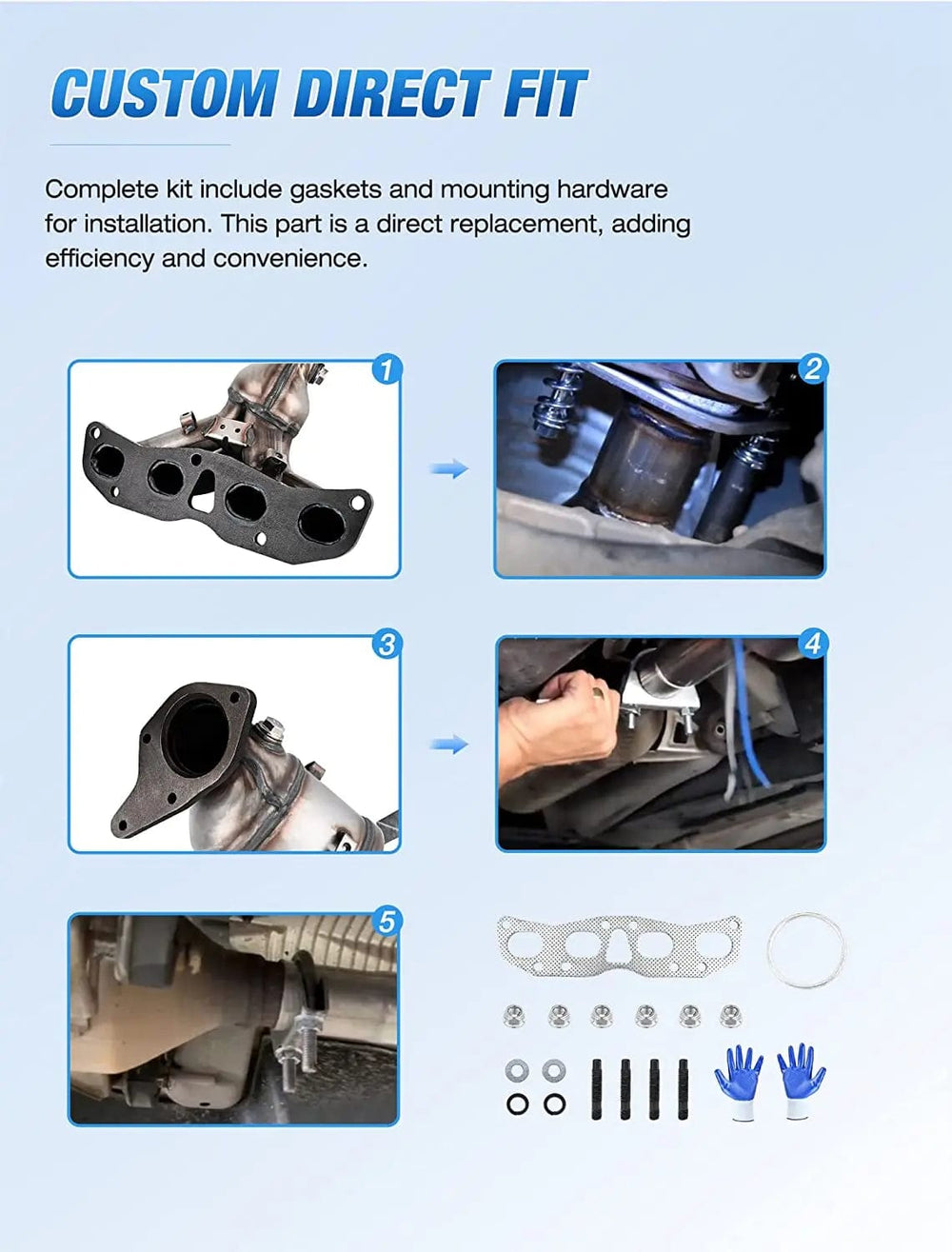 Catalytic Converter 2007 2008 2009 2010 2011 2012 2013 Nissan Altima 2.5L Catalytic Converter