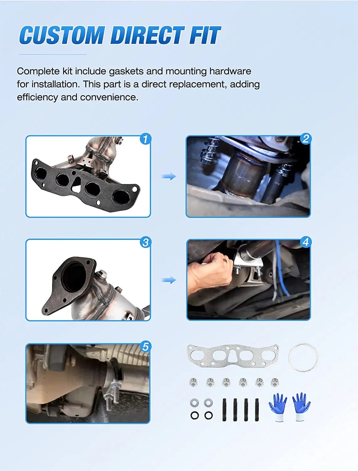 Catalytic Converter 2007 2008 2009 2010 2011 2012 2013 Nissan Altima 2.5L Catalytic Converter
