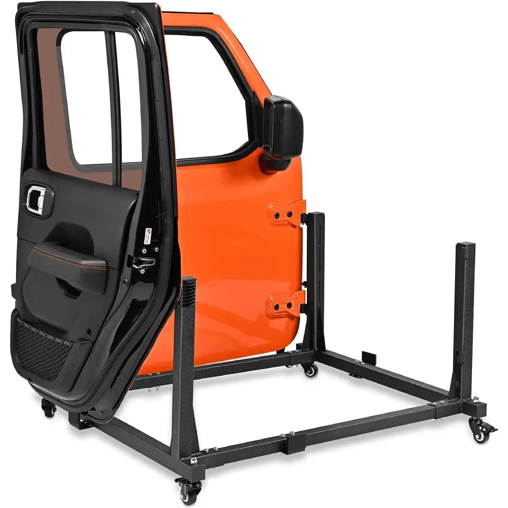 Vehicle Parts & Accessories 2007-2022 Jeep Wrangler JK JL Gladiator JT Door Storage Rack Movable Cart Holder
