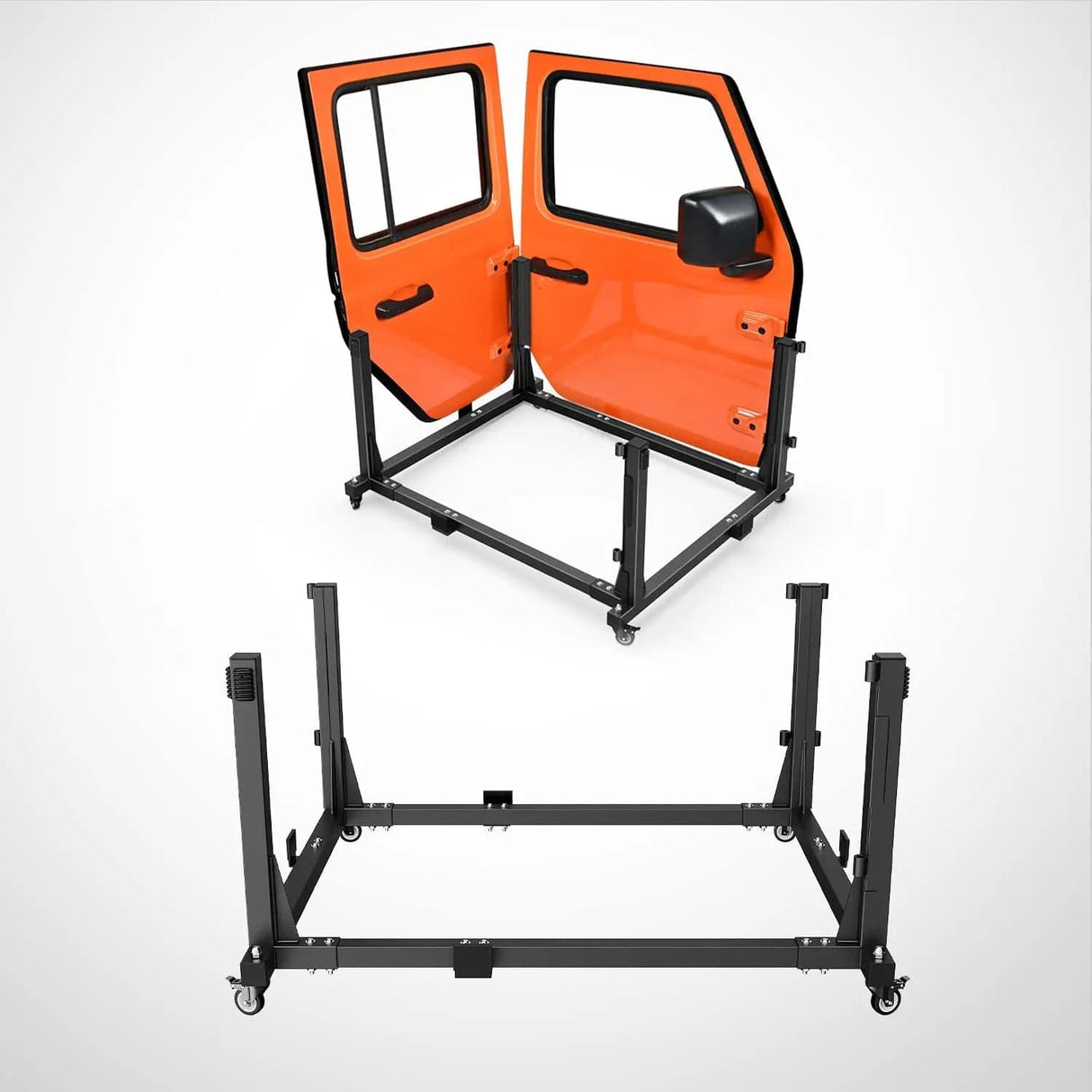 Vehicle Parts & Accessories 2007-2022 Jeep Wrangler JK JL Gladiator JT Door Storage Rack Movable Cart Holder